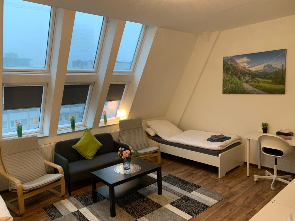 Cityapartment Platinum-Zentrum Mit Parkplatz Bielefeld Exterior foto